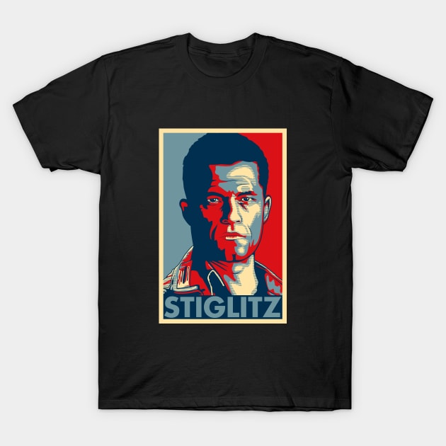 Hugo Stiglitz "Hope" Poster T-Shirt by Woah_Jonny